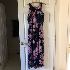 Old Navy floral chiffon dress